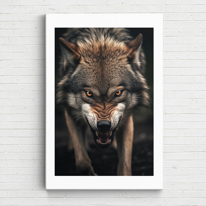 KOCT3 Ferocity in Focus: The Wolf - Sightly Prints