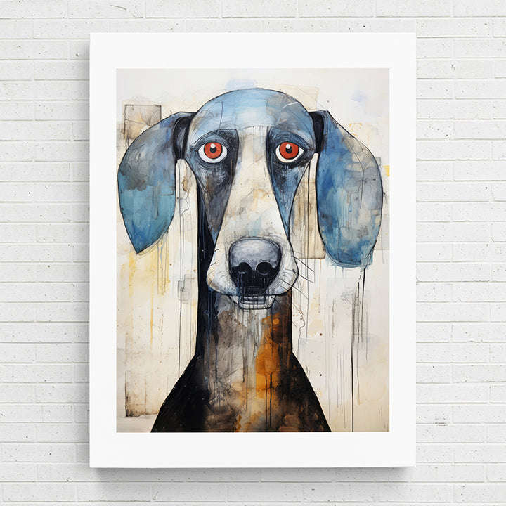 04L93 Quirky Animals: The Jitters III - Sightly Prints