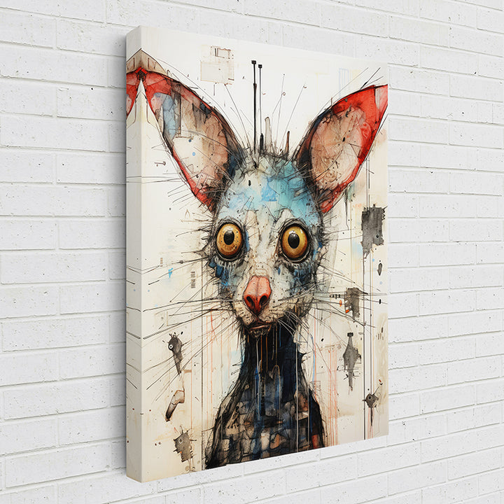 1T5EA Quirky Animals: The Jitters I - Sightly Prints