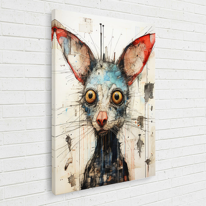 1T5EA Quirky Animals: The Jitters I - Sightly Prints