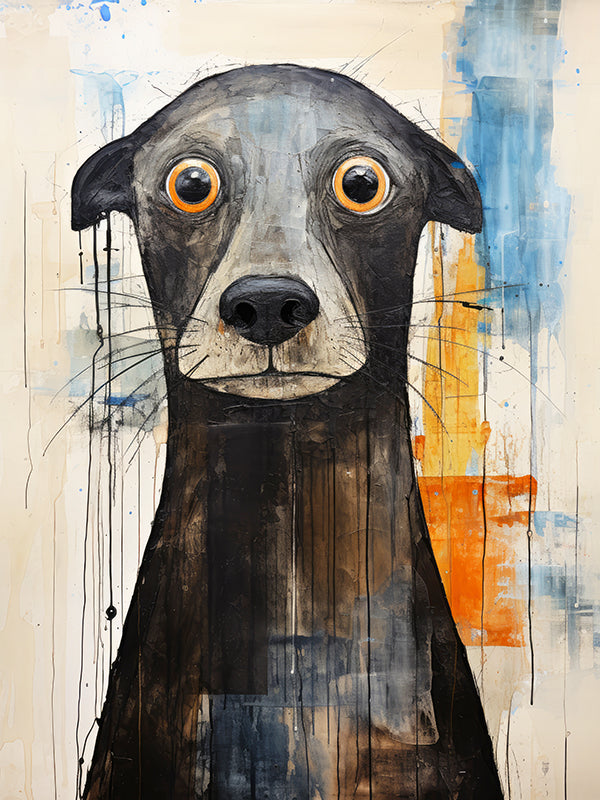 5URYQ Quirky Animals: The Jitters IV - Sightly Prints