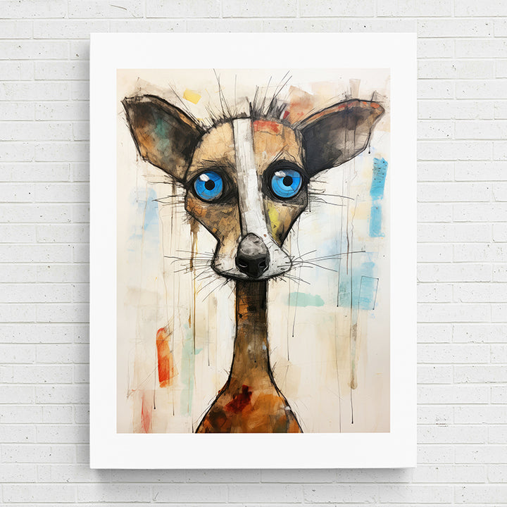 AELIU Quirky Animals: The Jitters VII - Sightly Prints