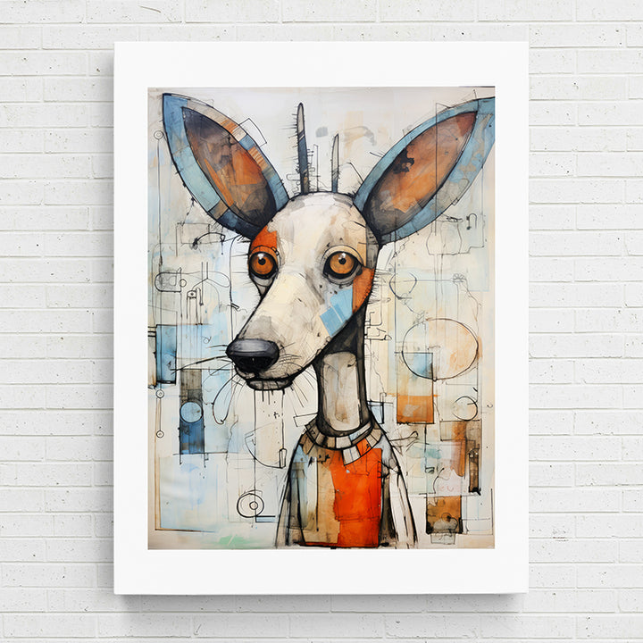 KBZAE Quirky Animals: The Jitters VIII - Sightly Prints