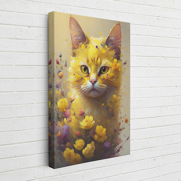 GKOE5 Floral Felines: Sherbert - Sightly Prints