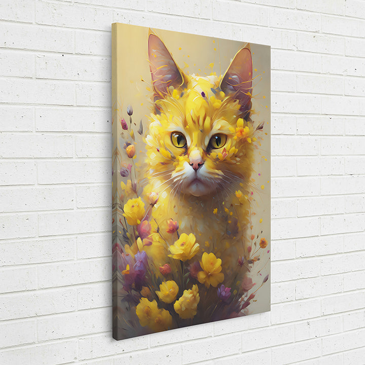 GKOE5 Floral Felines: Sherbert - Sightly Prints