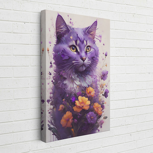 M67HV Floral Felines: Sprinkles - Sightly Prints