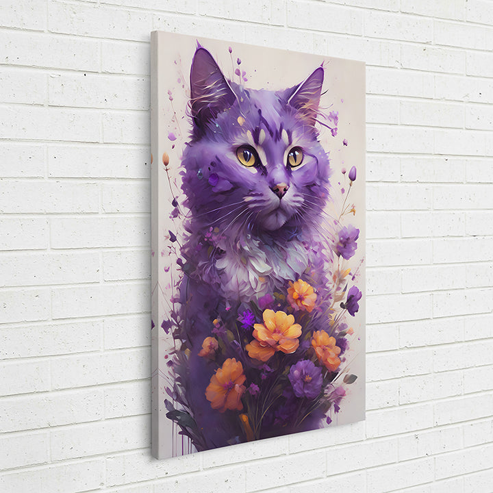 M67HV Floral Felines: Sprinkles - Sightly Prints