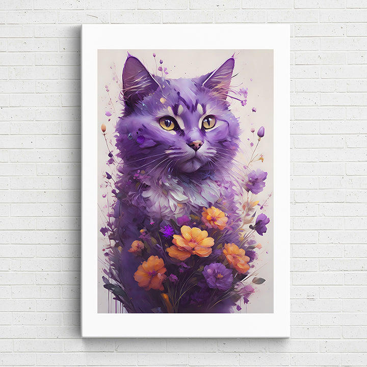 M67HV Floral Felines: Sprinkles - Sightly Prints