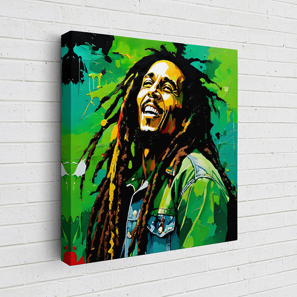 6UGX1 Bob Marley colorful homage III - Sightly Prints