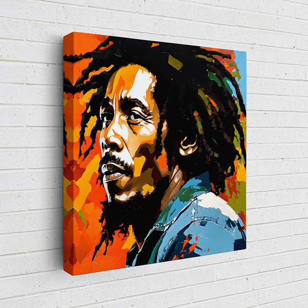 FDYCN Bob Marley colorful homage II - Sightly Prints