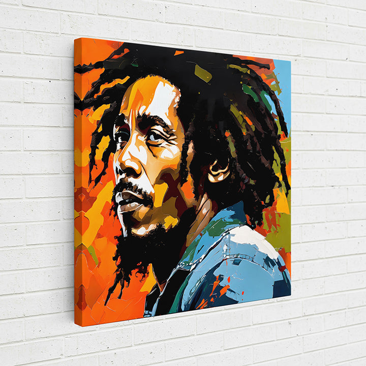 FDYCN Bob Marley colorful homage II - Sightly Prints