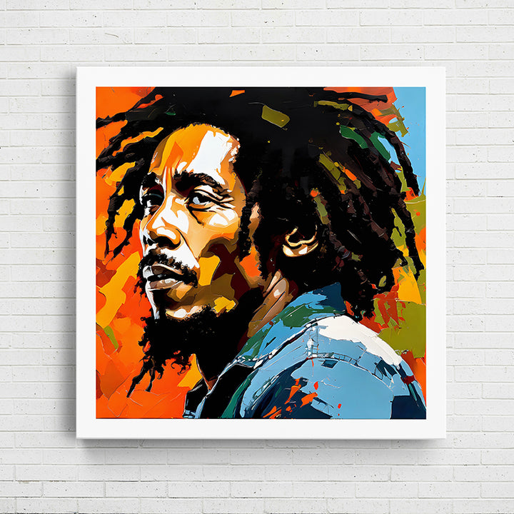 FDYCN Bob Marley colorful homage II - Sightly Prints