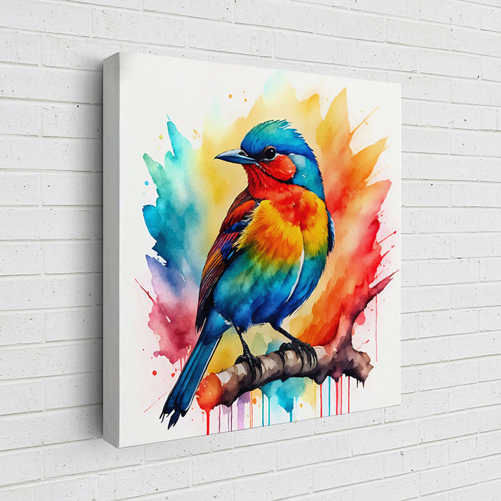 Y9LS5 Chromatic Plumage: Rainbow Hues IV - Sightly Prints