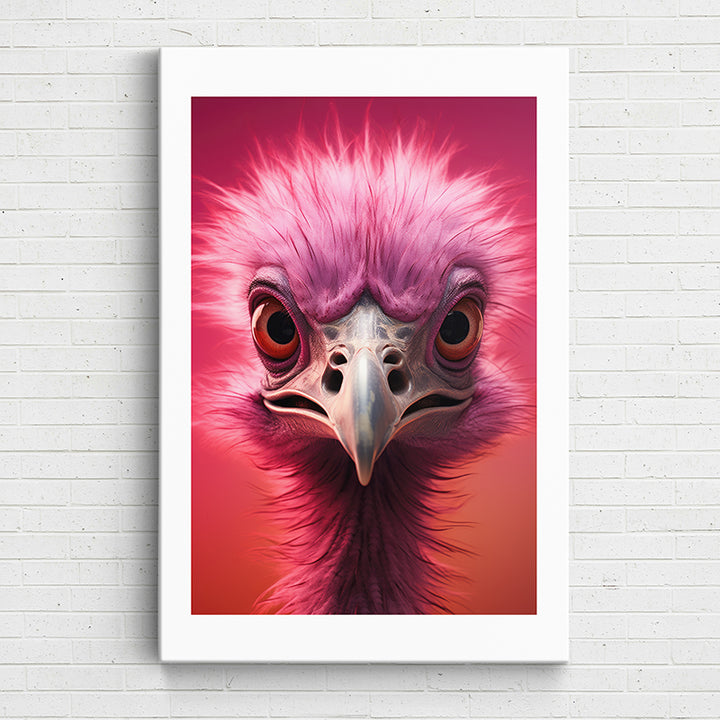 096LF Kaleidoscope of Wildlife: Emu - Sightly Prints