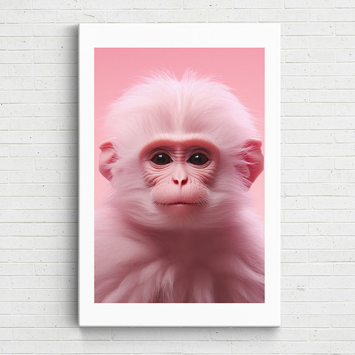 EEO8S Kaleidoscope of Wildlife: Macaque - Sightly Prints