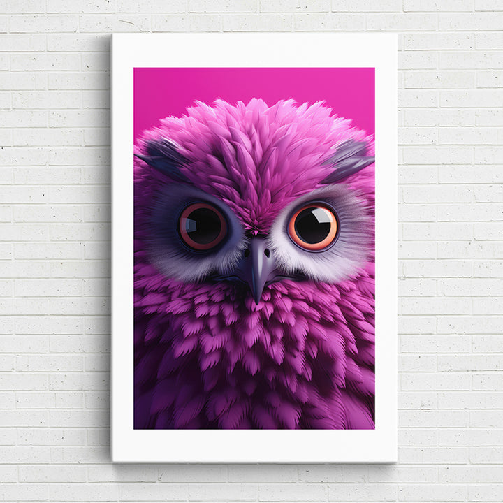 I3I22 Kaleidoscope of Wildlife: Owl - Sightly Prints