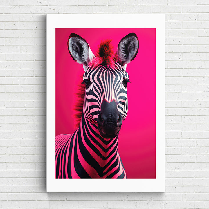 O6C4H Kaleidoscope of Wildlife: Zebra - Sightly Prints