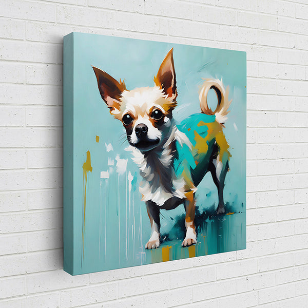 6HGM5 Colorful Canine Portraits: Chihuahua III