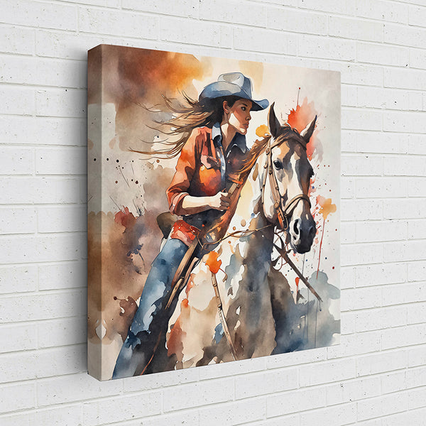 GLLY1 Saddle & Brush: Cowgirl VII