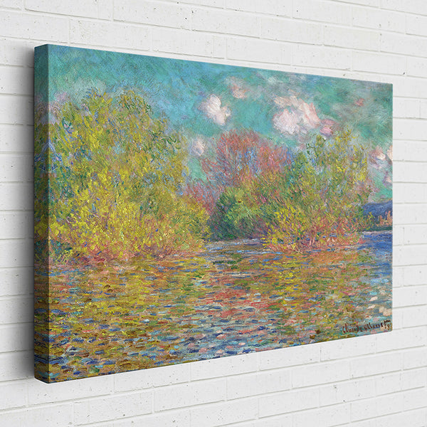 495P4 La Seine Près de Giverny - Claude Monet - Sightly Prints