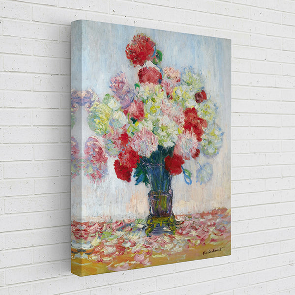 7VUMC Vase de Pivoines - Claude Monet