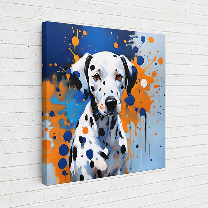 BHG77 Colorful Canine Portraits: The Dalmatian V - Sightly Prints