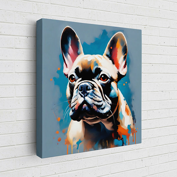 IYLZ6 Colorful Canine Portraits: French Bulldog III