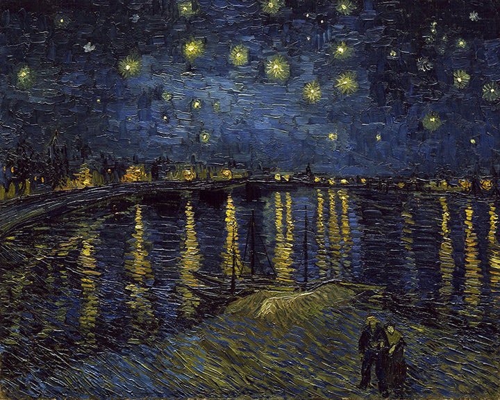 3H6OL Starry Night Over The Rhône - Vincent Van Gogh - Sightly Prints