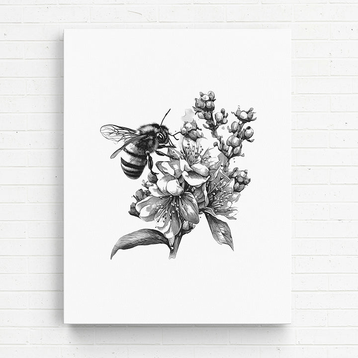 0UQOP Honey Bee I - Sightly Prints