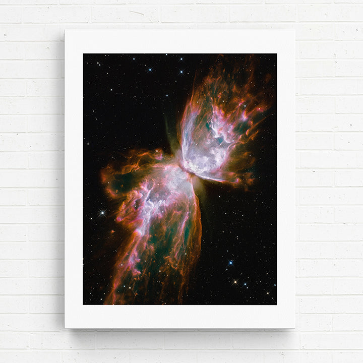 3WNQ2 Butterfly emerges from stellar demise in planetary nebula NGC 6302 - Sightly Prints