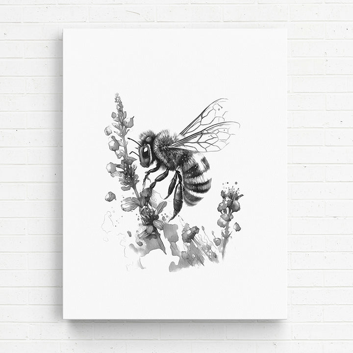 QZLQV Honey bee V - Sightly Prints