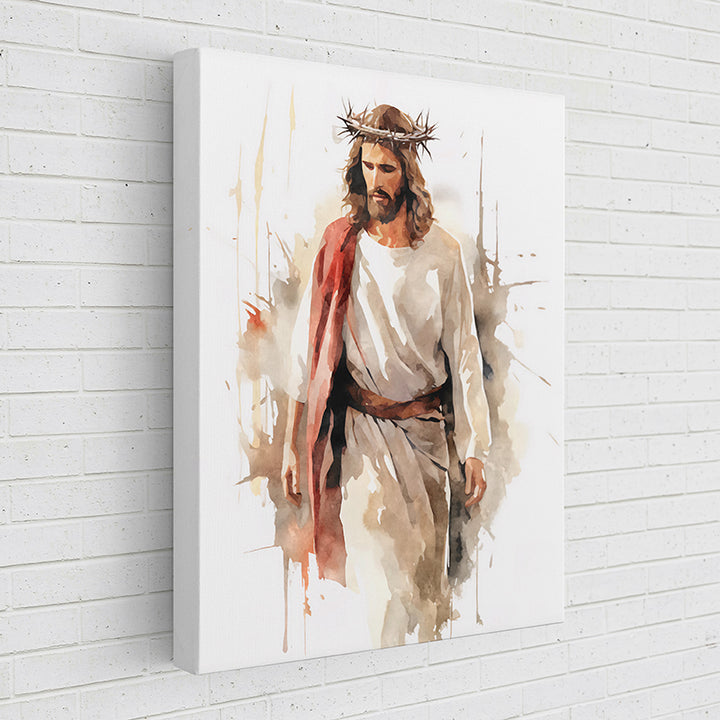 QAJF9 Christ’s embrace: His Prayers - Sightly Prints