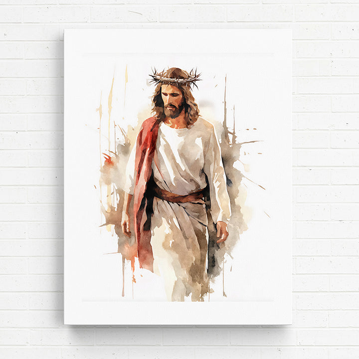 QAJF9 Christ’s embrace: His Prayers - Sightly Prints