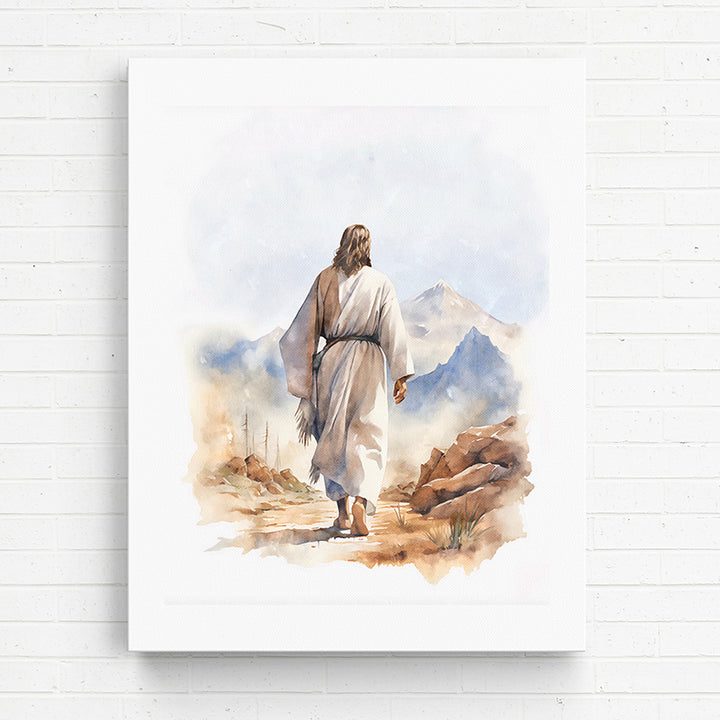 TKP5E Christ’s embrace: His Way - Sightly Prints