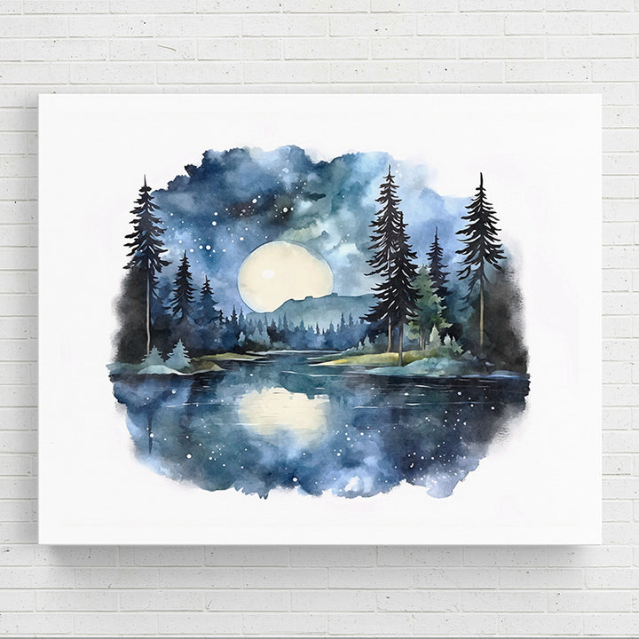 3F0YF Watercolor Horizons II - Sightly Prints