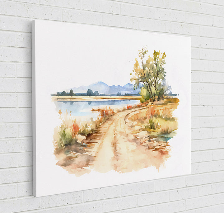 3VWRJ Watercolor Horizons III - Sightly Prints