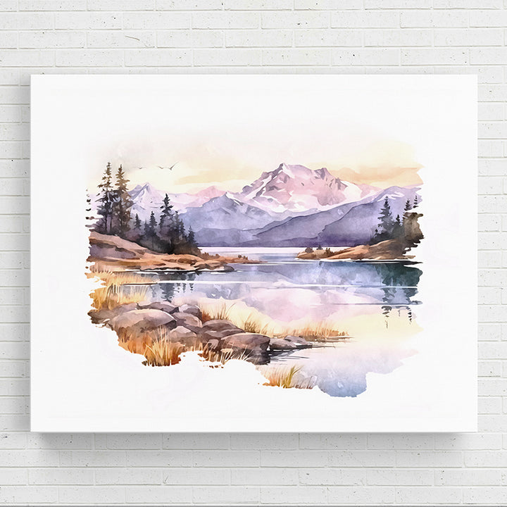 59UUO Watercolor Horizons V - Sightly Prints