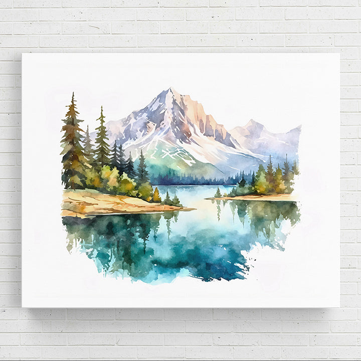 OIX9H Watercolor Horizons XI - Sightly Prints