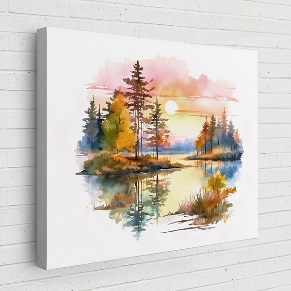 WJIG9 Watercolor Horizons XVII - Sightly Prints