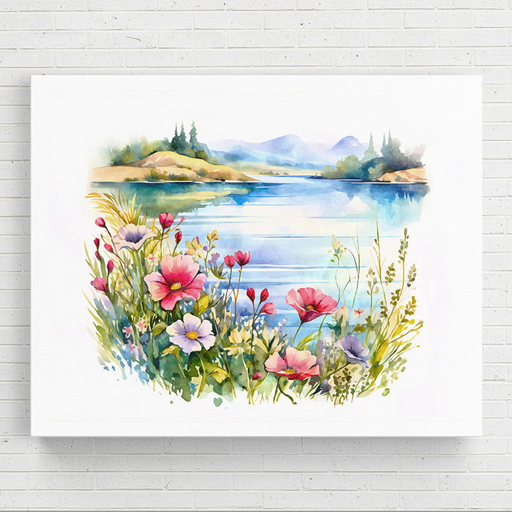 XZ88S Watercolor Horizons XIX - Sightly Prints