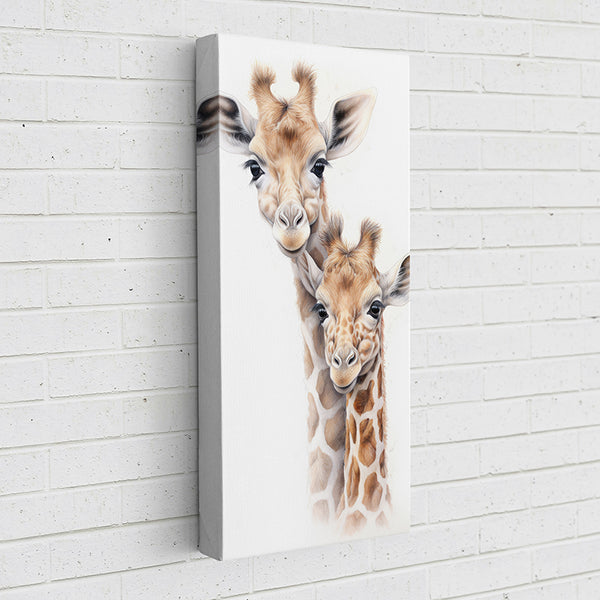 1IB93 Motherly Love: Giraffe - Sightly Prints