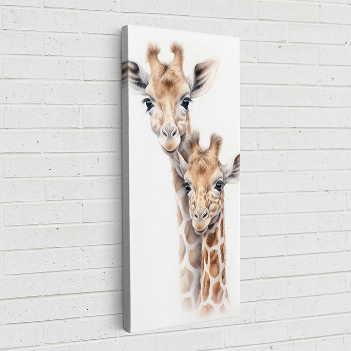 1IB93 Motherly Love: Giraffe - Sightly Prints