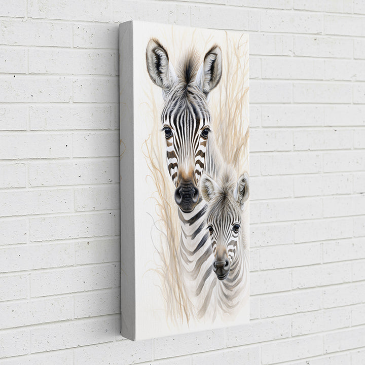 2K5ND Motherly Love: Zebra - Sightly Prints