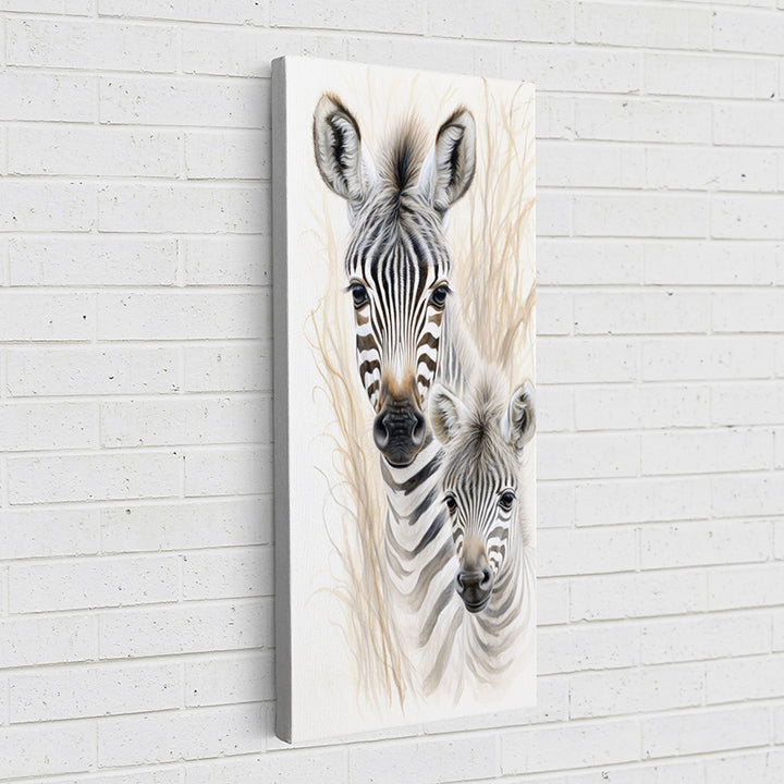 2K5ND Motherly Love: Zebra - Sightly Prints