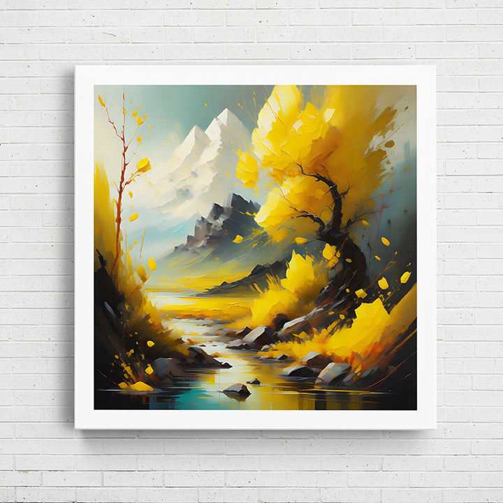 EAWEP Mountains Oil Painting I - Sightly Prints