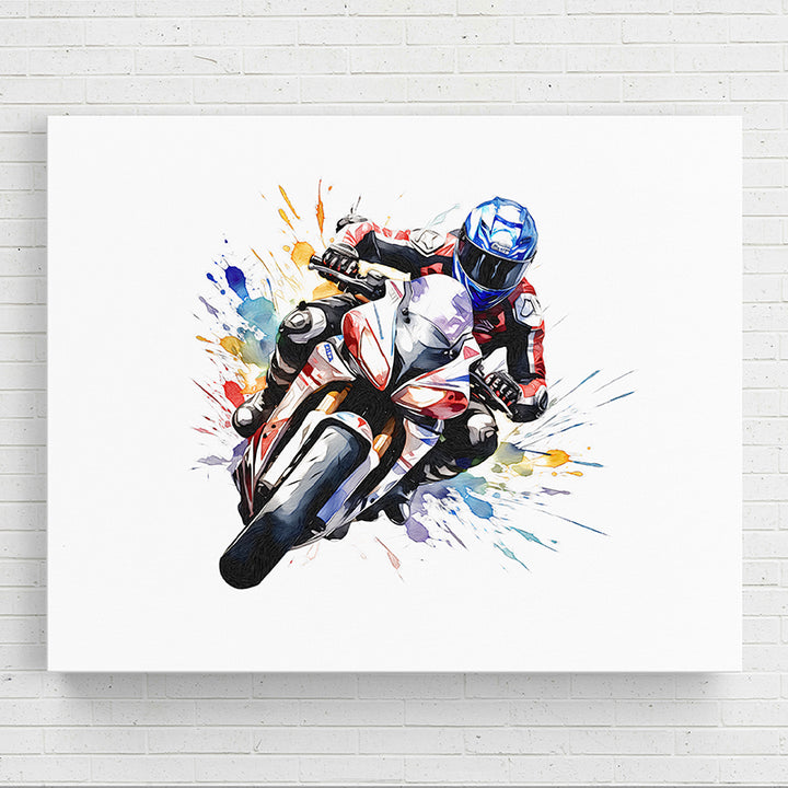 QTFGO Motorcycle V - Sightly Prints