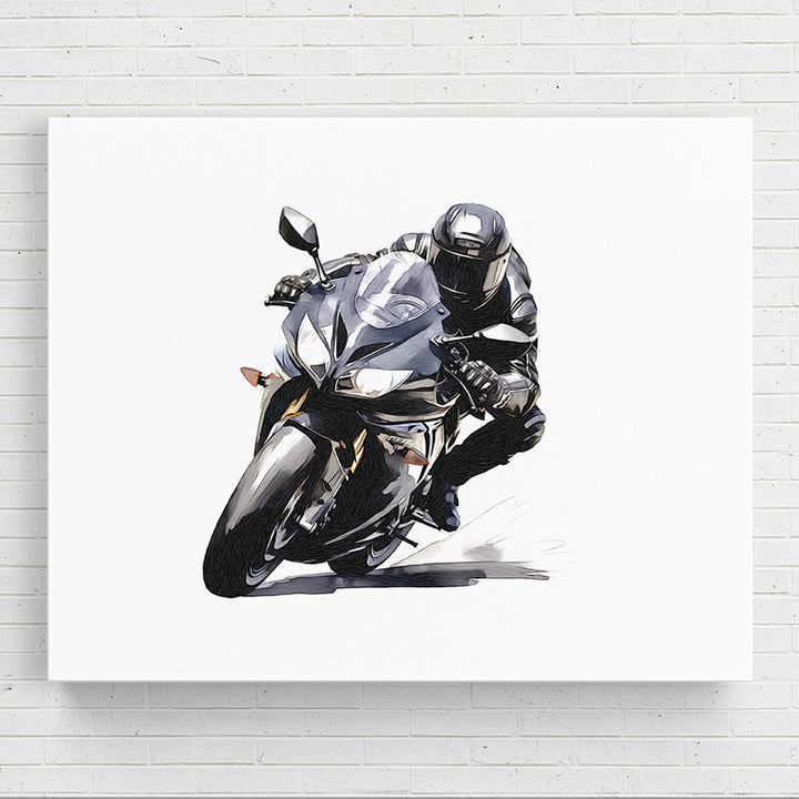 X8M7B Motorcycle X - Sightly Prints