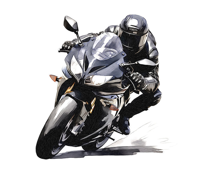 X8M7B Motorcycle X - Sightly Prints