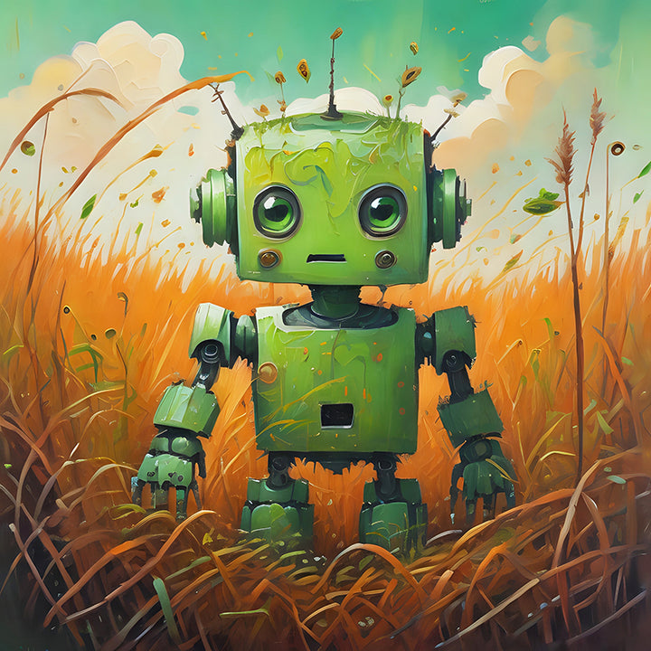 FXONA Robot in a Field VIII - Sightly Prints