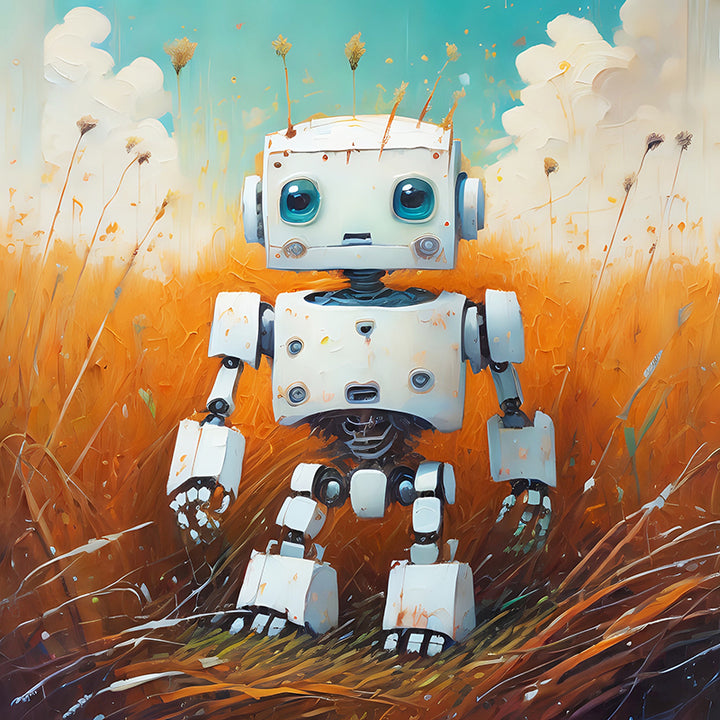 S0WOS Robot in a Field III - Sightly Prints